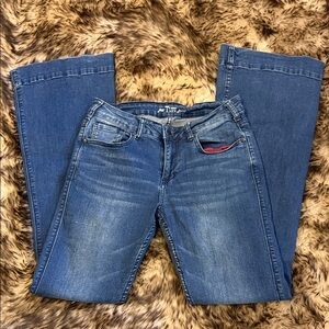 Cowgirl Tuff Blue Boot Cut Trouser Jeans